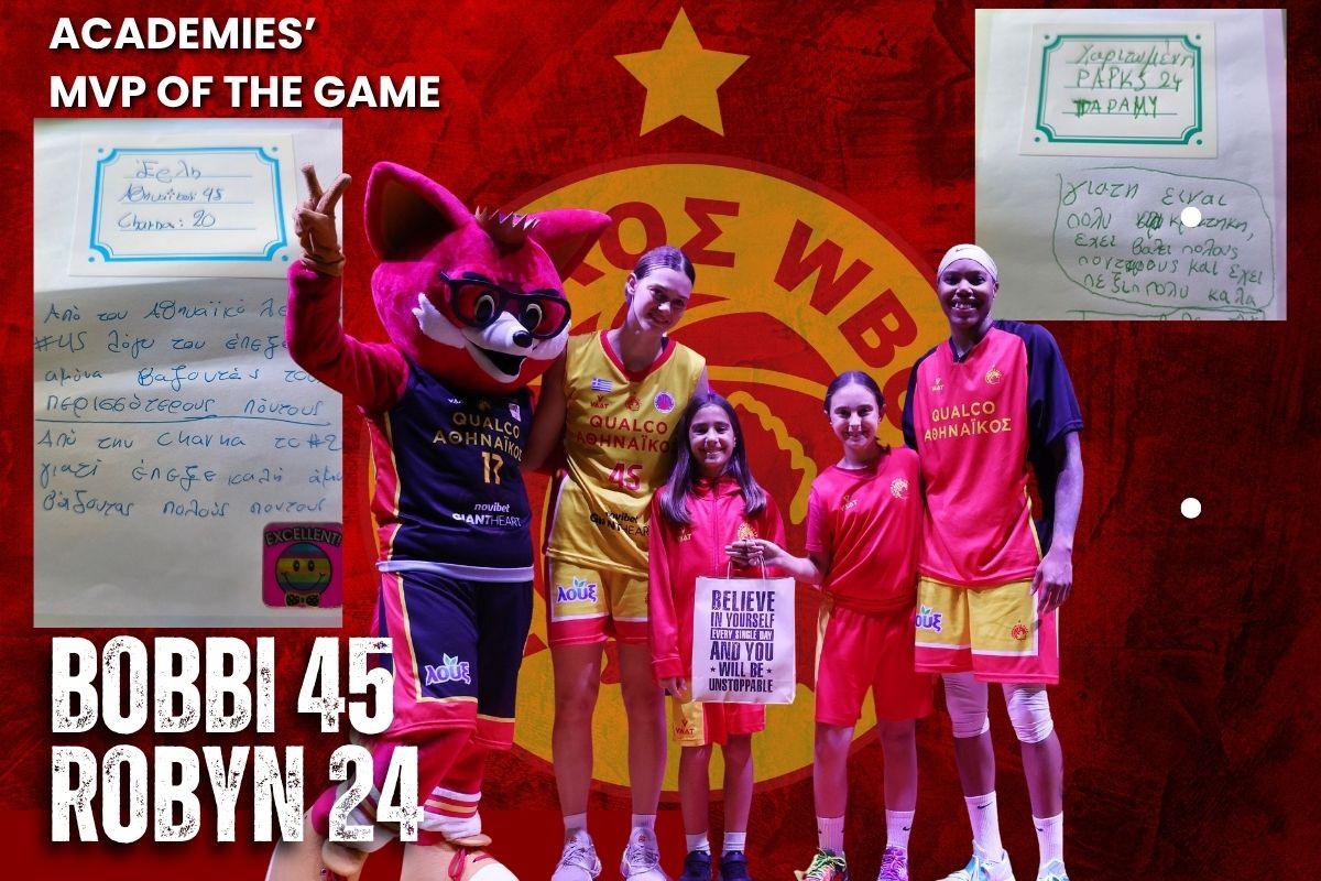 Ισοβαθμία και δύο MVP!