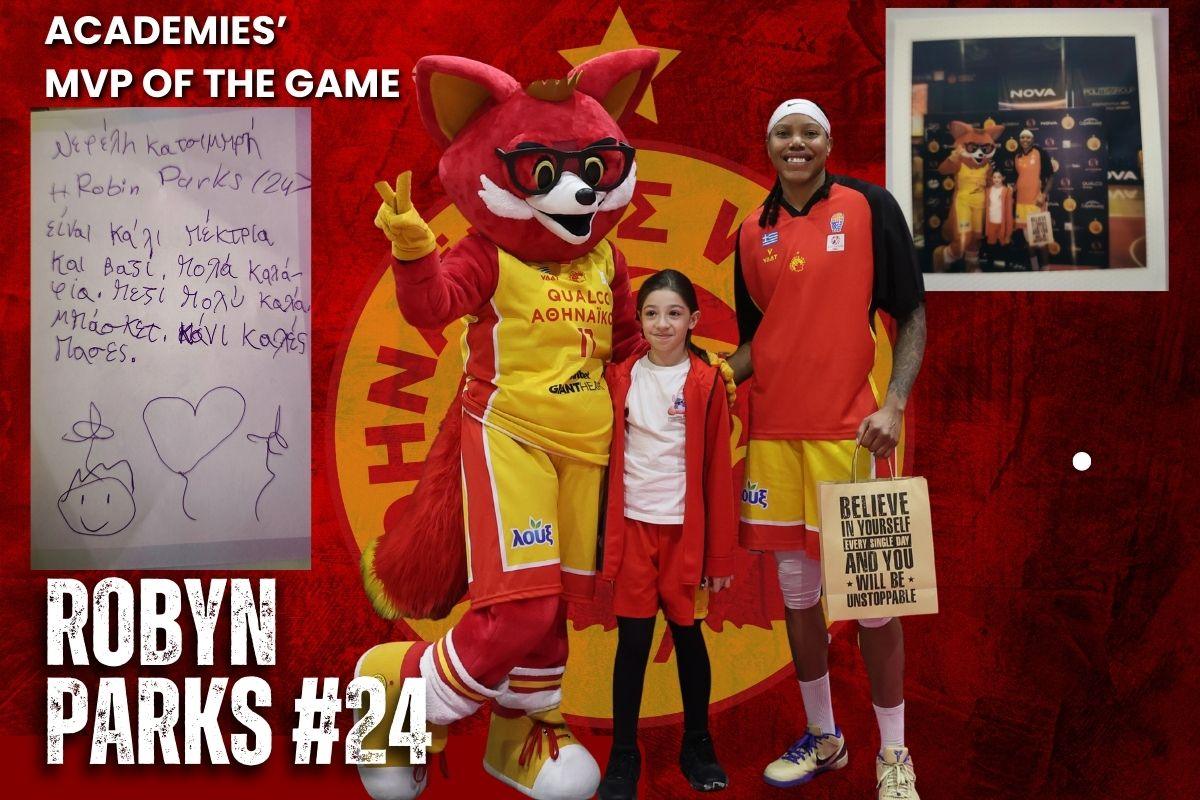 Κυριαρχική και MVP η Παρκς!