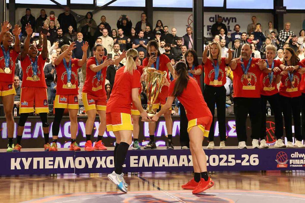 Ο Αθηναϊκός Qualco είναι κυπελλούχος Ελλάδας!