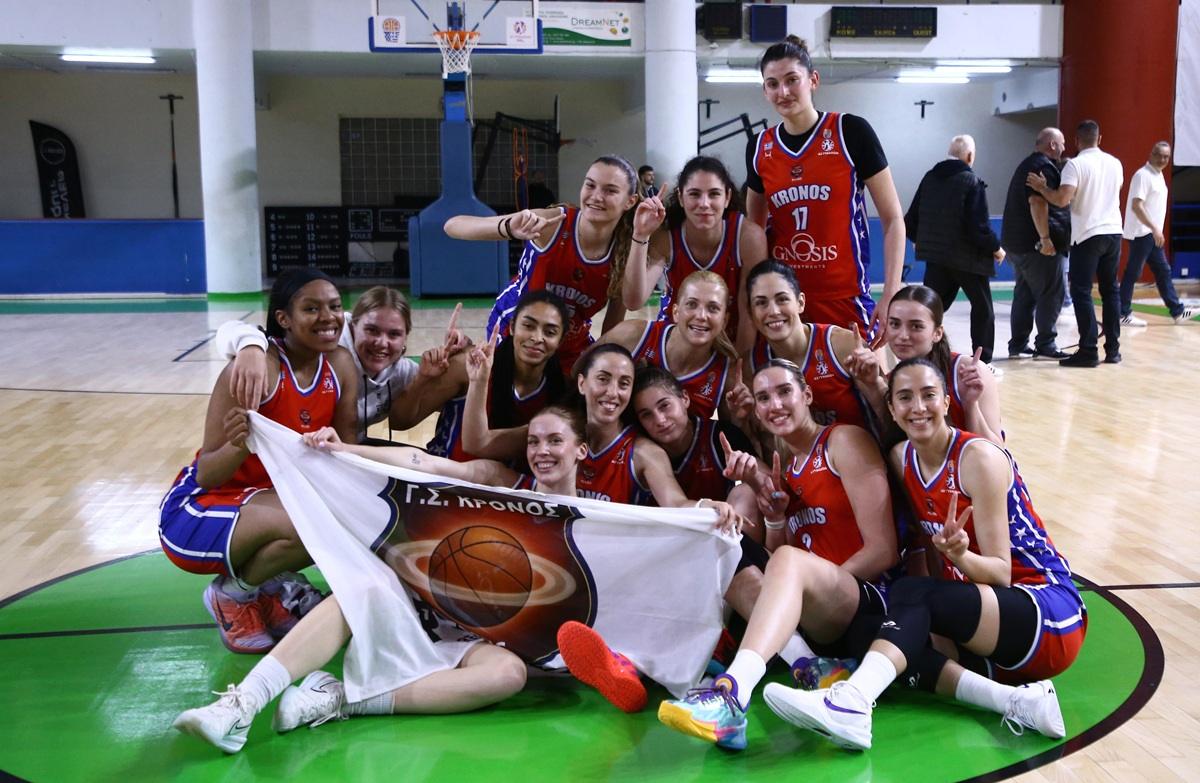 Στην Α1 ο Κρόνος!